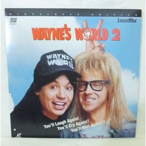 Wayne's World 2 ~ Mike Myers / Dana  Carvey / Tia Carrere ( 1993, Laserdisc )
